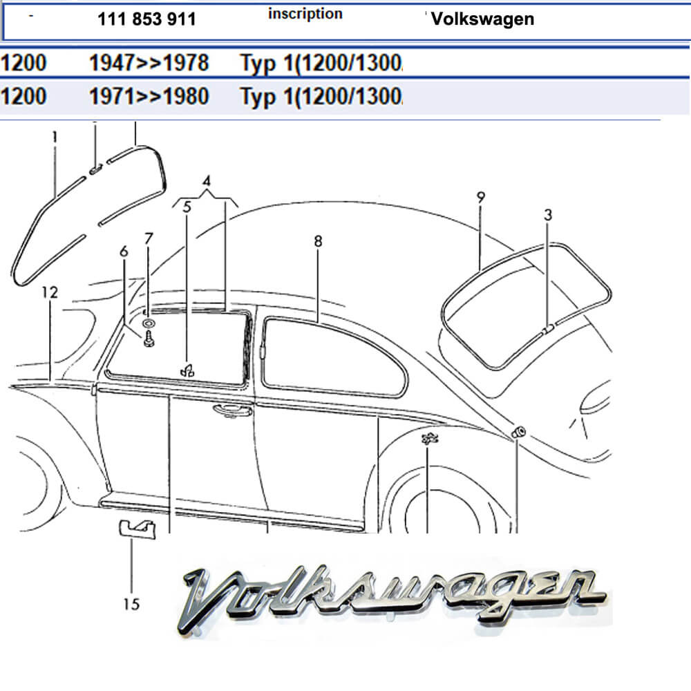 Lai Kam Wah Sdn. Bhd. Specialist in VW Aircooled Parts - 111853911 - VW Script