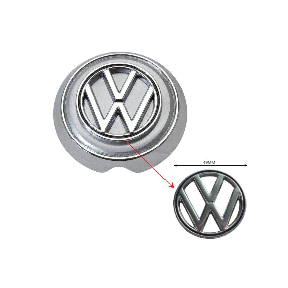 Lai Kam Wah Sdn. Bhd. Specialist in VW Aircooled Parts - 141853601B - Front Hood Emblem - 2 Pins