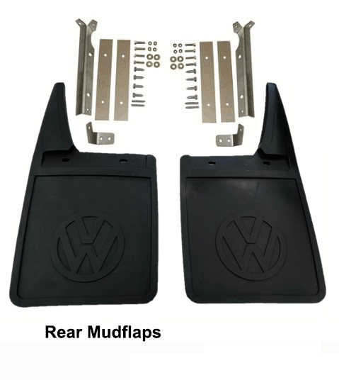 Lai Kam Wah Sdn. Bhd. Specialist in VW Aircooled Parts - 251821811A-812A - Mud Flap With Bracket Set - Rear