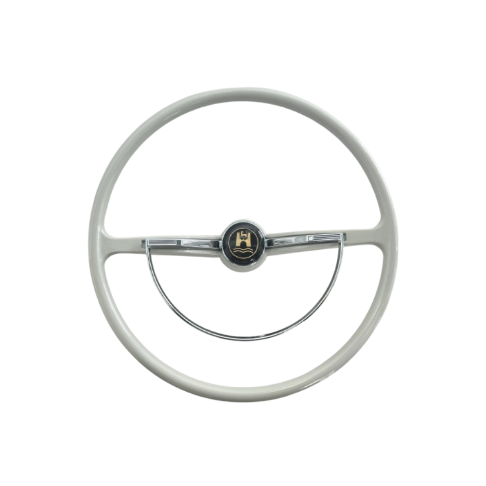 Lai Kam Wah Sdn. Bhd. Specialist in VW Aircooled Parts - 311415651AG-BG - Vintage Volkswagen Steering Wheel With Wolfsburg Crest Horn Cap