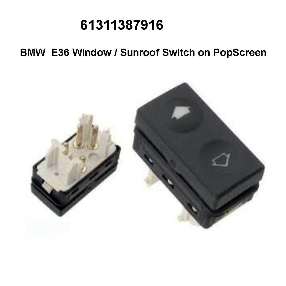 Lai Kam Wah Sdn. Bhd. Specialist in VW Aircooled Parts - 61311387916 - Window Regulator Switch