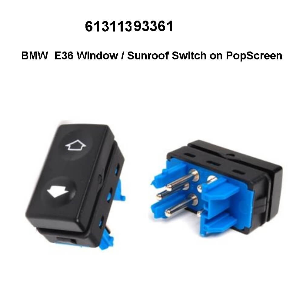 Lai Kam Wah Sdn. Bhd. Specialist in VW Aircooled Parts - 61311393361 - Window Regulator Switch