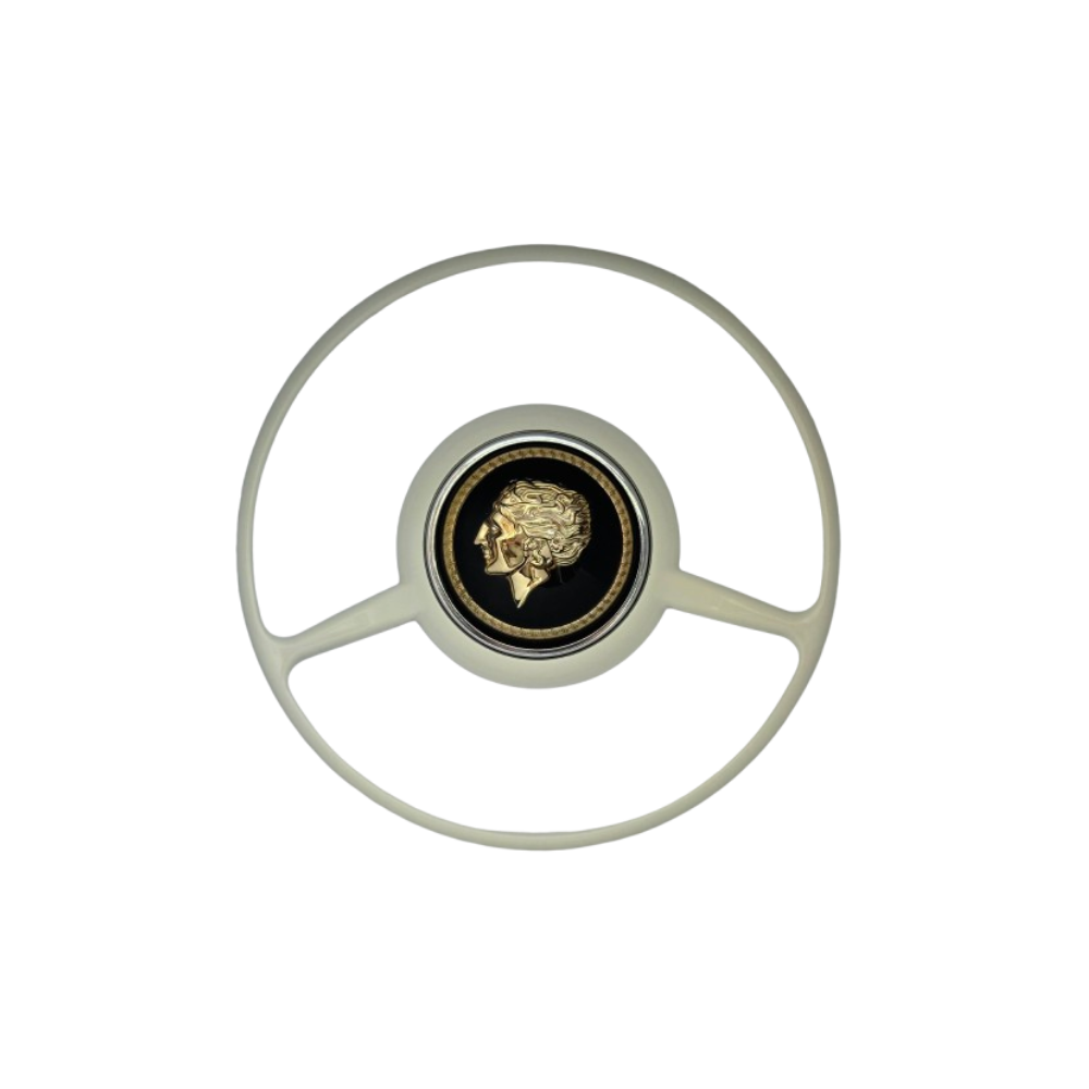 Lai Kam Wah Sdn. Bhd. Specialist in VW Aircooled Parts - 64434781101GL - Golden Lady Full Horn Ring With Rubber Gasket For Porsche 356