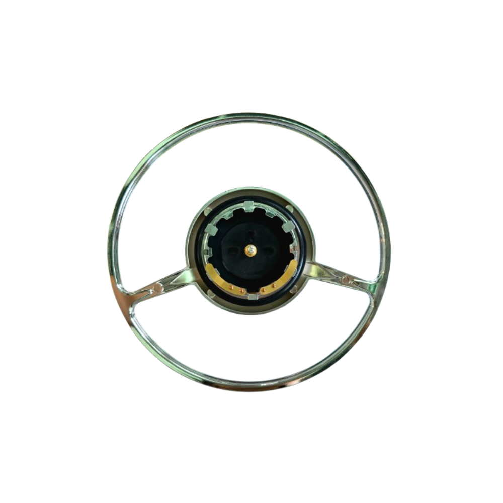 Lai Kam Wah Sdn. Bhd. Specialist in VW Aircooled Parts - 64434781102 - Full Horn Ring With Rubber Gasket For Porsche 356