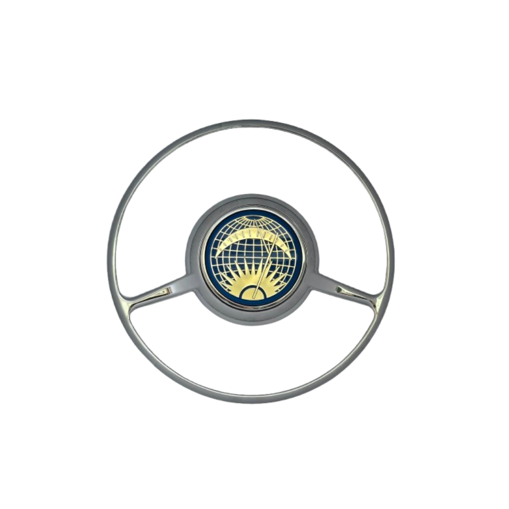 Lai Kam Wah Sdn. Bhd. Specialist in VW Aircooled Parts - 64434781102SM - Sun & Moon Full Horn Ring With Rubber Gasket For Porsche 356