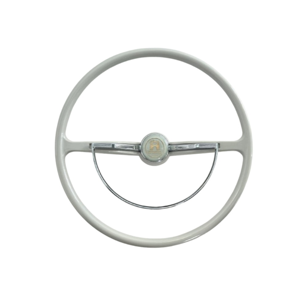 Lai Kam Wah Sdn. Bhd. Specialist in VW Aircooled Parts - 311415651AG-GW - Vintage Volkswagen Steering Wheel With Wolfsburg Crest Horn Cap