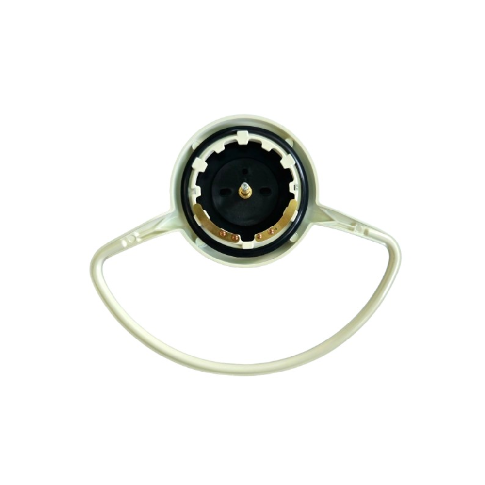 Lai Kam Wah Sdn. Bhd. Specialist in VW Aircooled Parts - 35647208SM - Sun & Moon Half Moon Horn Ring With Rubber Gasket For Porsche 356
