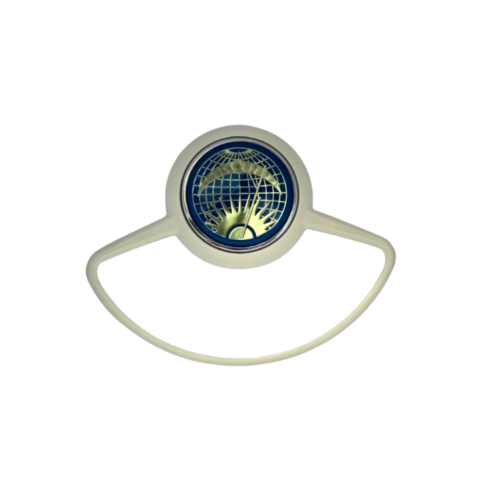 Lai Kam Wah Sdn. Bhd. Specialist in VW Aircooled Parts - 35647208SM - Sun & Moon Half Moon Horn Ring With Rubber Gasket For Porsche 356