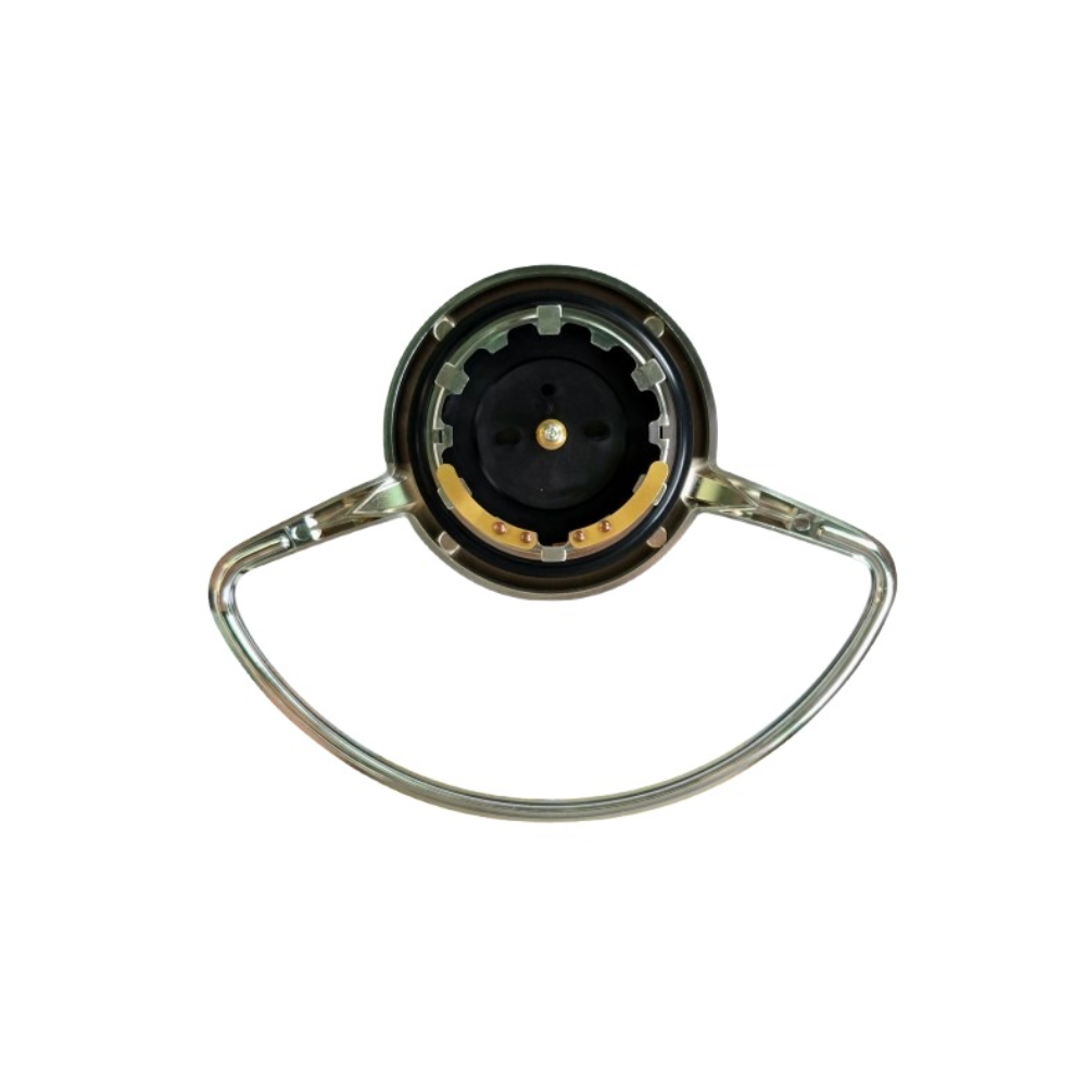 Lai Kam Wah Sdn. Bhd. Specialist in VW Aircooled Parts - 35647209SM - Sun & Moon Half Moon Horn Ring With Rubber Gasket For Porsche 356