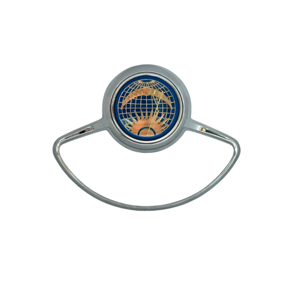 Lai Kam Wah Sdn. Bhd. Specialist in VW Aircooled Parts - 35647209SM - Sun & Moon Half Moon Horn Ring With Rubber Gasket For Porsche 356