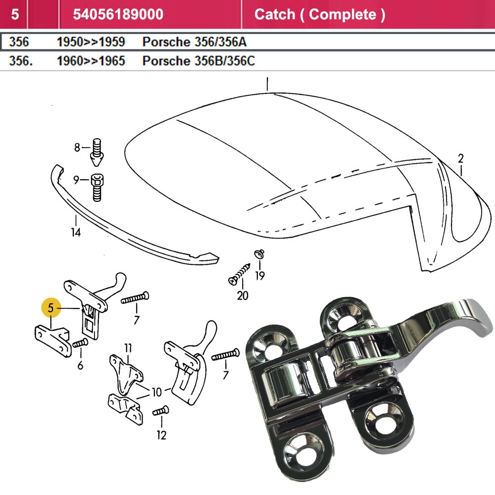 Lai Kam Wah Sdn. Bhd. Specialist in VW Aircooled Parts - 54056189000 - Catch 