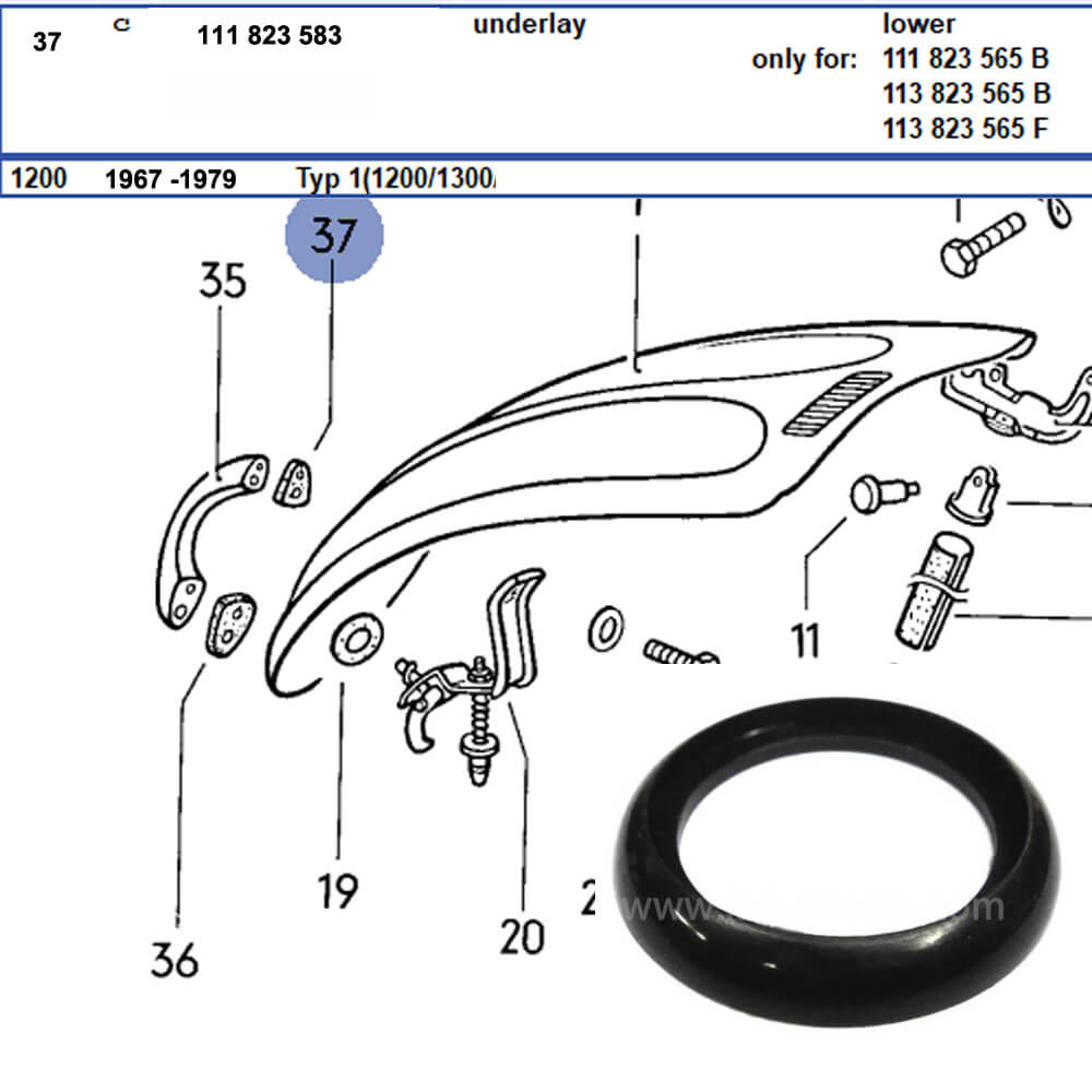 Lai Kam Wah Sdn. Bhd. Specialist in VW Aircooled Parts - 111823583 - Door Packing