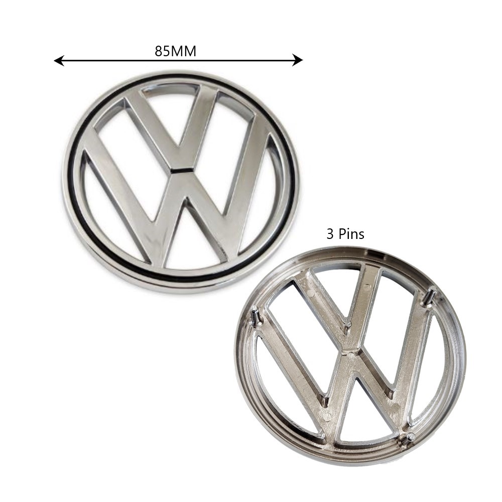 Lai Kam Wah Sdn. Bhd. Specialist in VW Aircooled Parts - 113853601B - Front Hood Emblem - 3 Pins