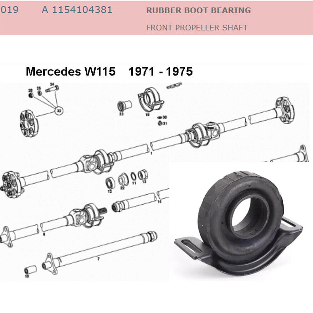 Lai Kam Wah Sdn. Bhd. Specialist in VW Aircooled Parts - 1154104381 - Rubber Boot Bearing