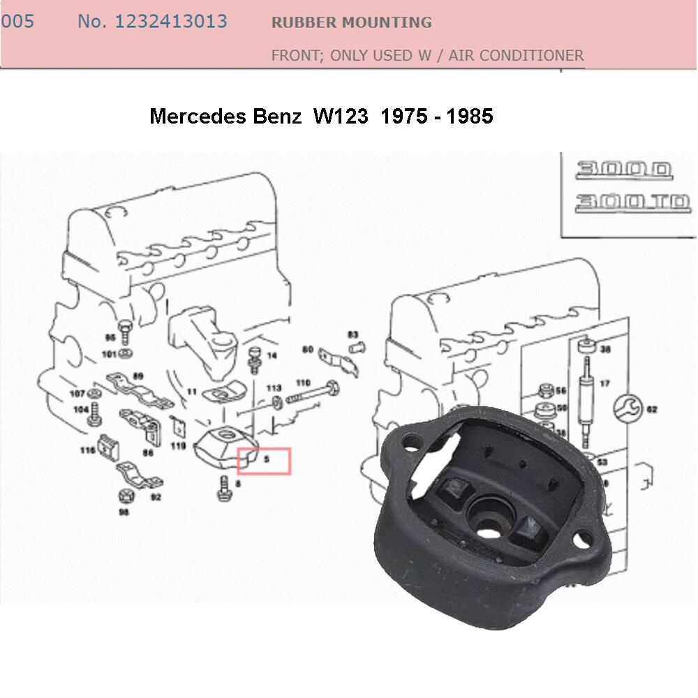 Lai Kam Wah Sdn. Bhd. Specialist in VW Aircooled Parts - 1232413013 - Rubber Mount