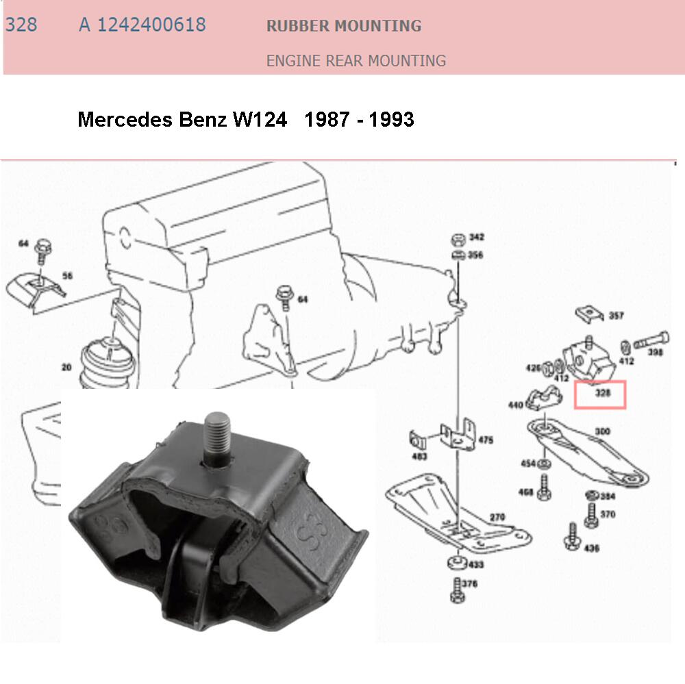 Lai Kam Wah Sdn. Bhd. Specialist in VW Aircooled Parts - 1242400618 - Transmission Gearbox Mount