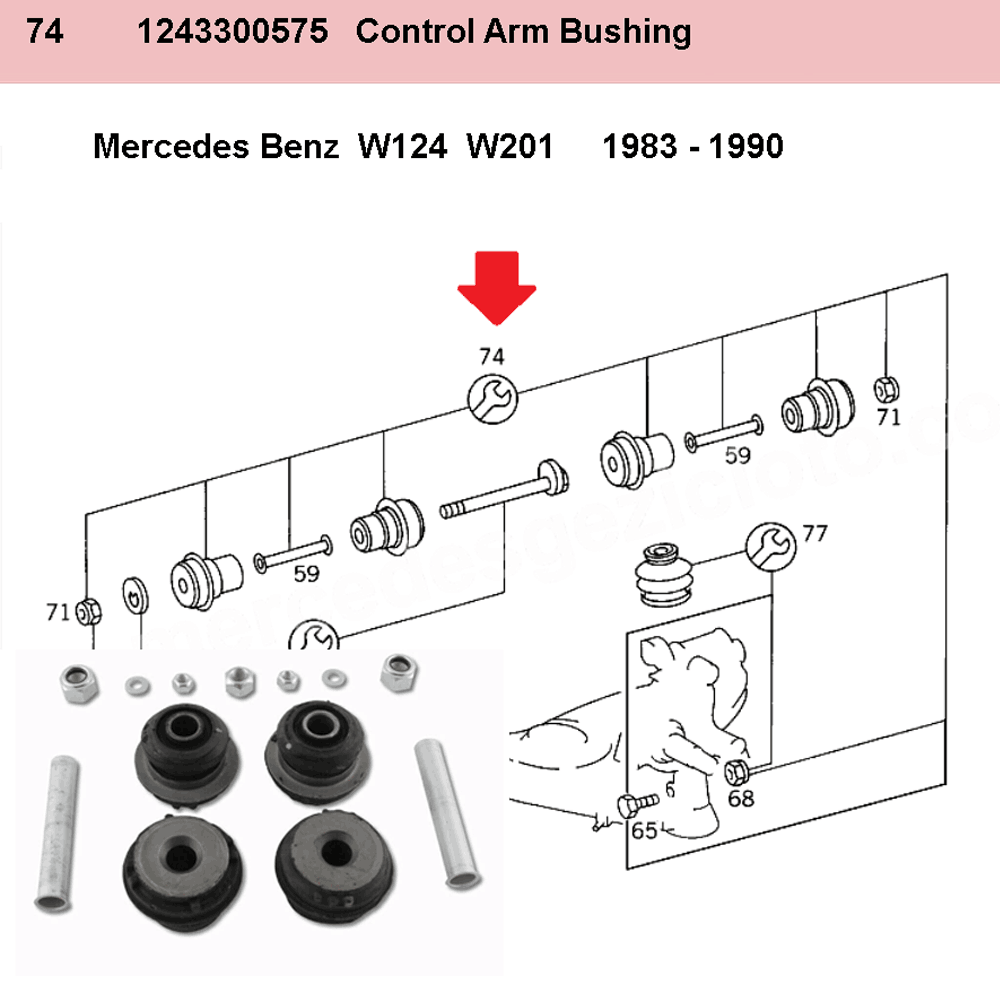 Lai Kam Wah Sdn. Bhd. Specialist in VW Aircooled Parts - 1243300575 - Suspension Kit