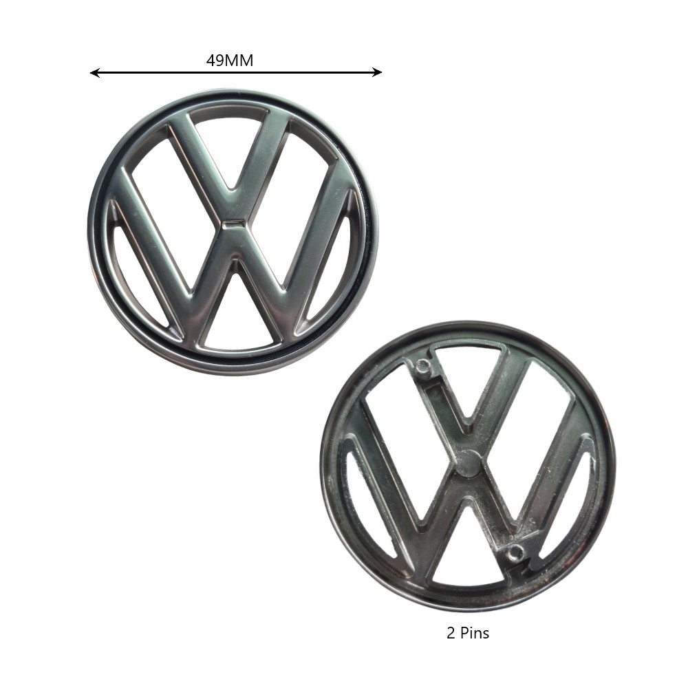 Lai Kam Wah Sdn. Bhd. Specialist in VW Aircooled Parts - 141853601B - Front Hood Emblem - 2 Pins