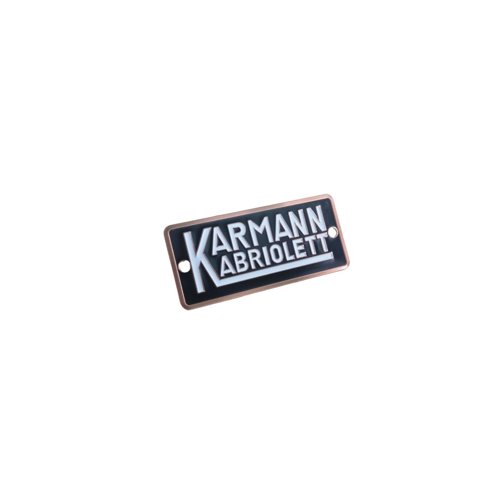 Lai Kam Wah Sdn. Bhd. Specialist in VW Aircooled Parts - 151901 - Karmann Kabriolett Badge