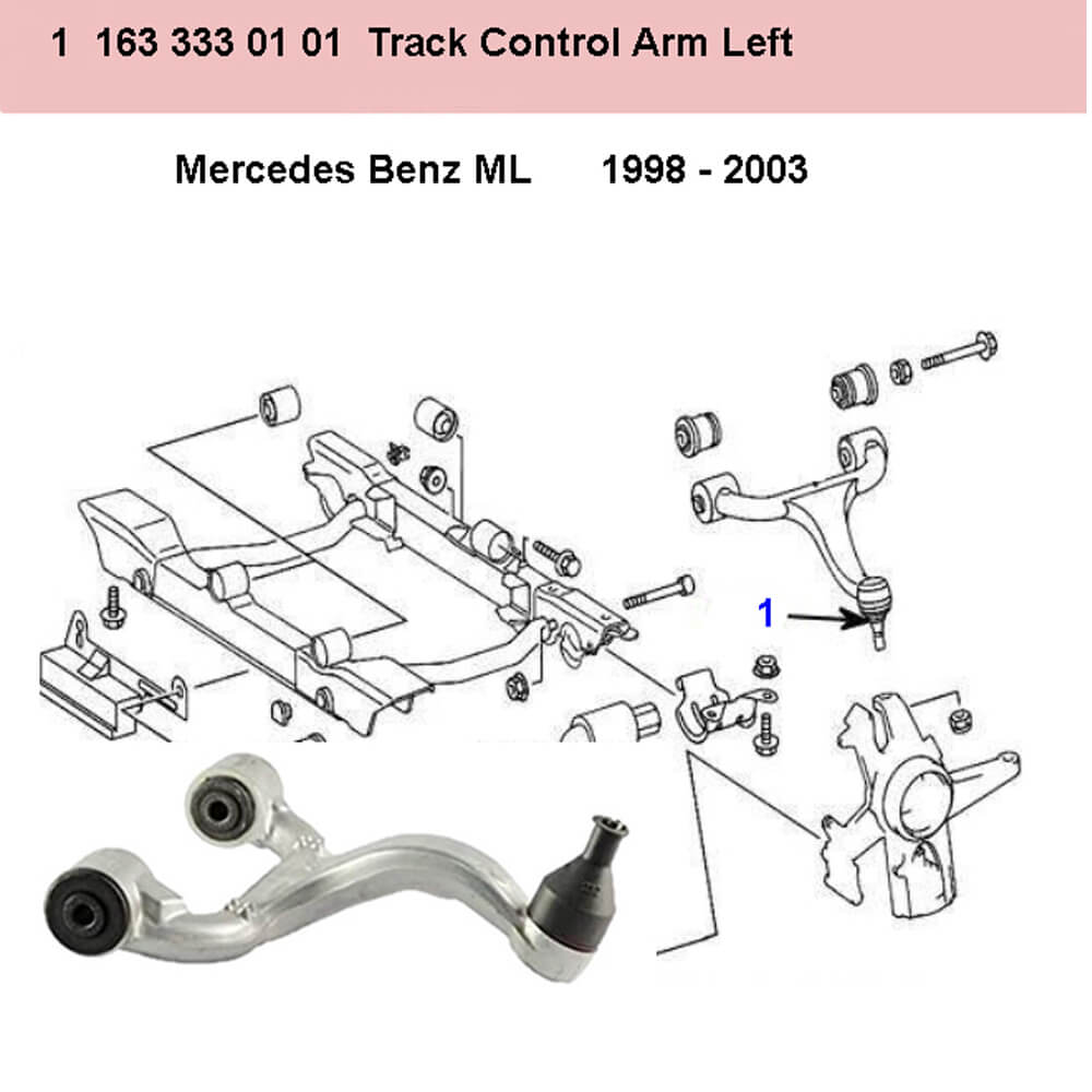Lai Kam Wah Sdn. Bhd. Specialist in VW Aircooled Parts - 1633330101 - Control Arm - Right