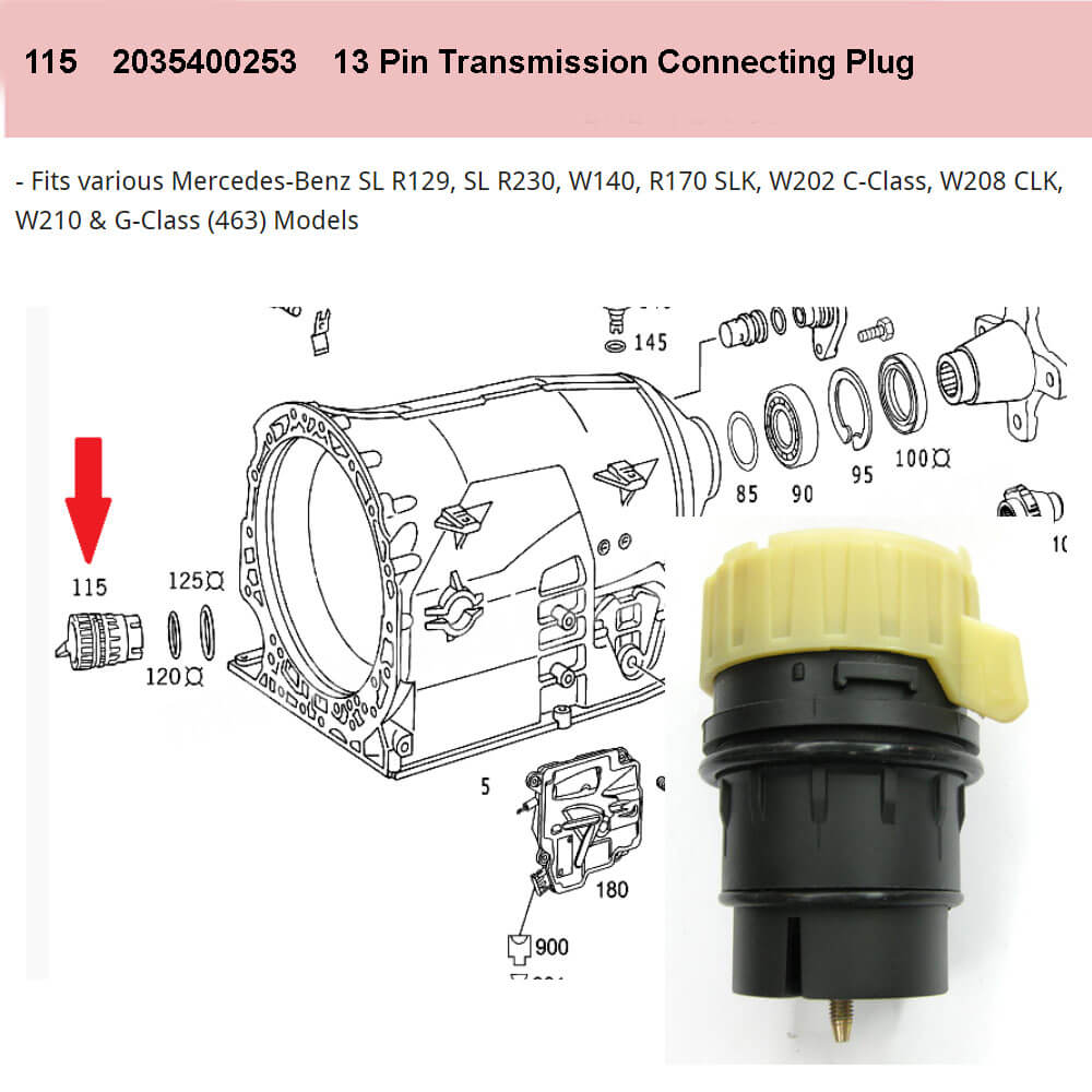 Lai Kam Wah Sdn. Bhd. Specialist in VW Aircooled Parts - 2035400253 - Transmission Connecting Plug