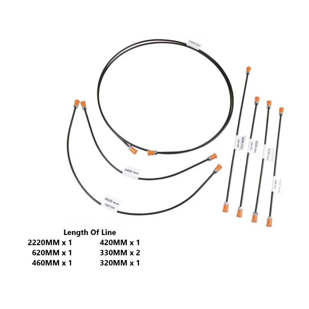 Lai Kam Wah Sdn. Bhd. Specialist in VW Aircooled Parts - 64442306 - Brake Line Kit