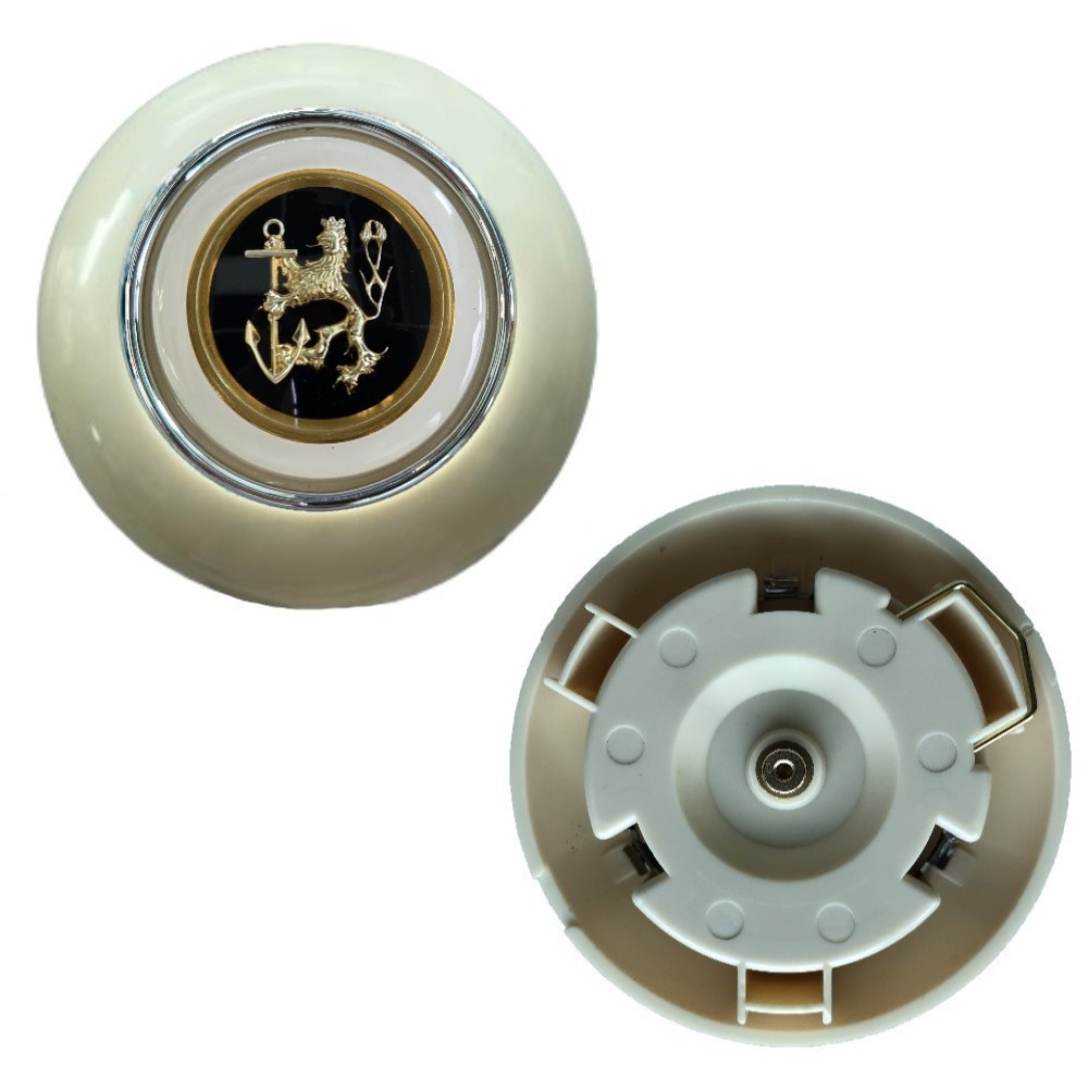 Lai Kam Wah Sdn. Bhd. Specialist in VW Aircooled Parts - AL-03 - Anchor Lion Horn Button - 63MM