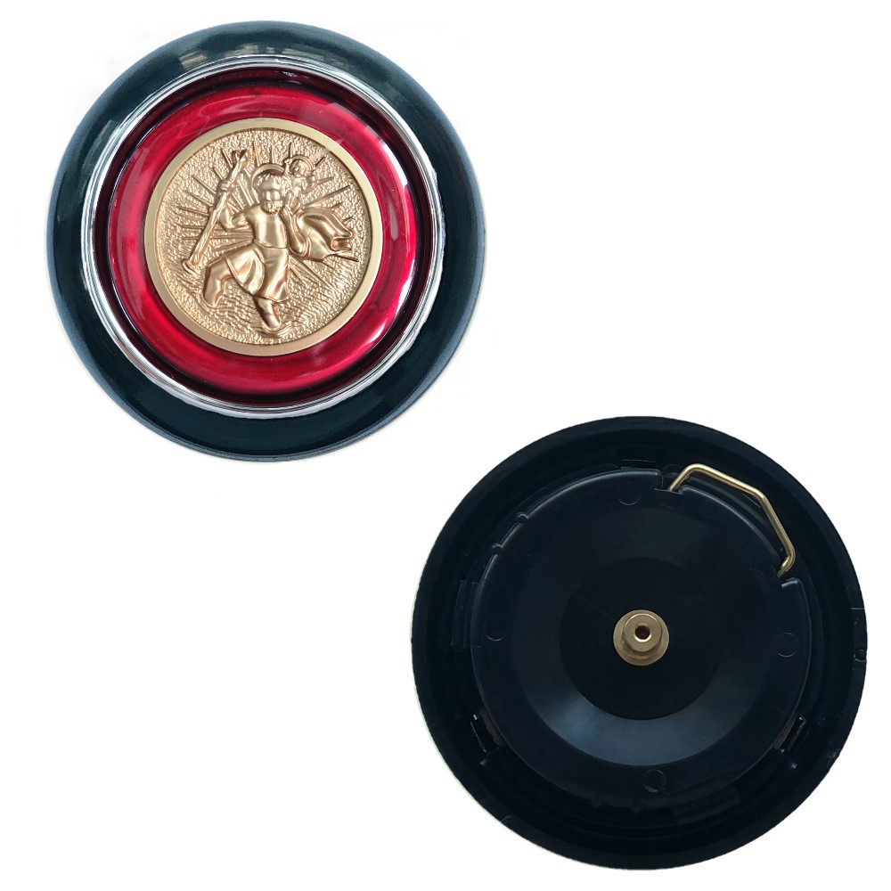Lai Kam Wah Sdn. Bhd. Specialist in VW Aircooled Parts - ST-02 - ST.Christopher Vintage Horn Button - 80MM