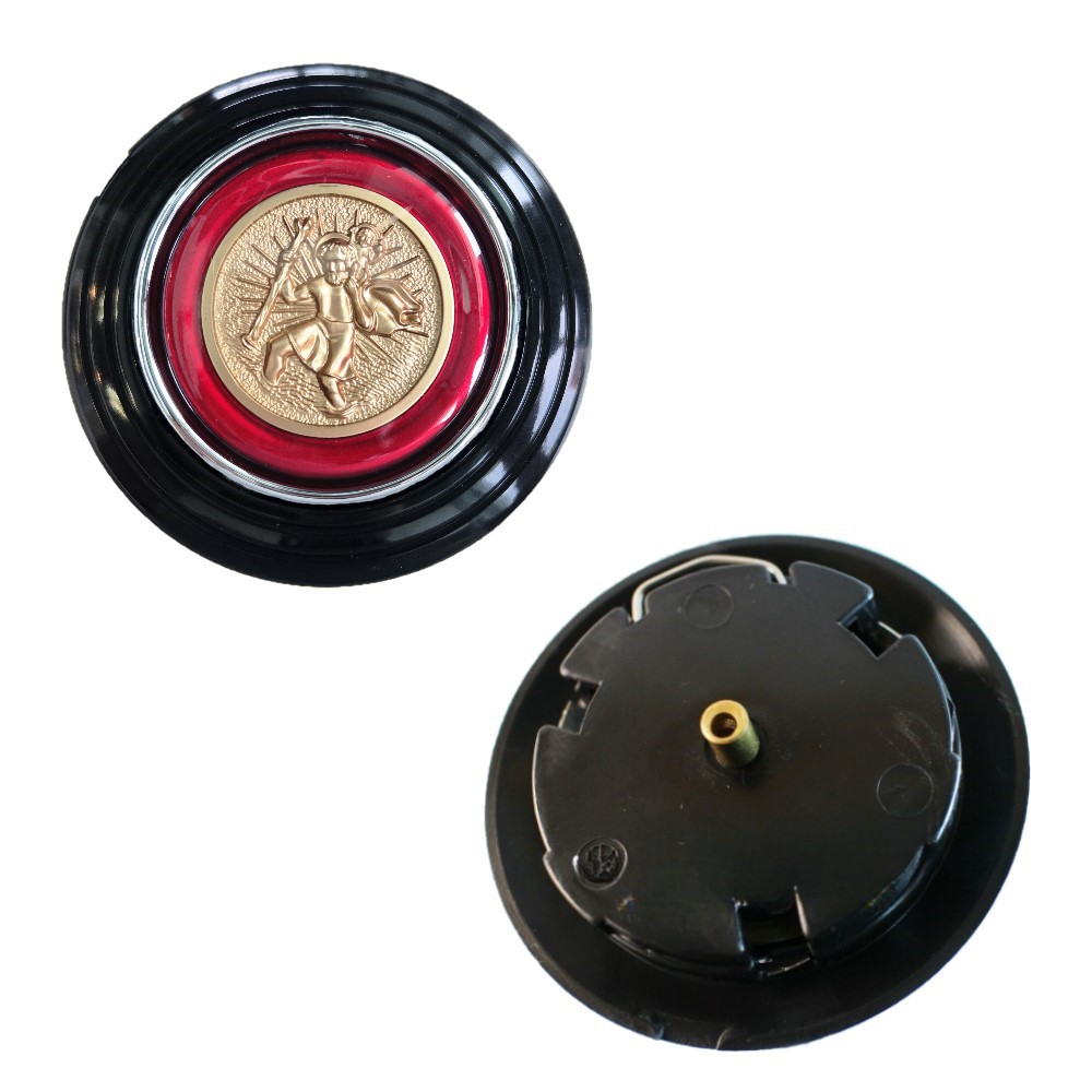 Lai Kam Wah Sdn. Bhd. Specialist in VW Aircooled Parts - ST-04 - ST.Christopher Vintage Horn Button - 80MM