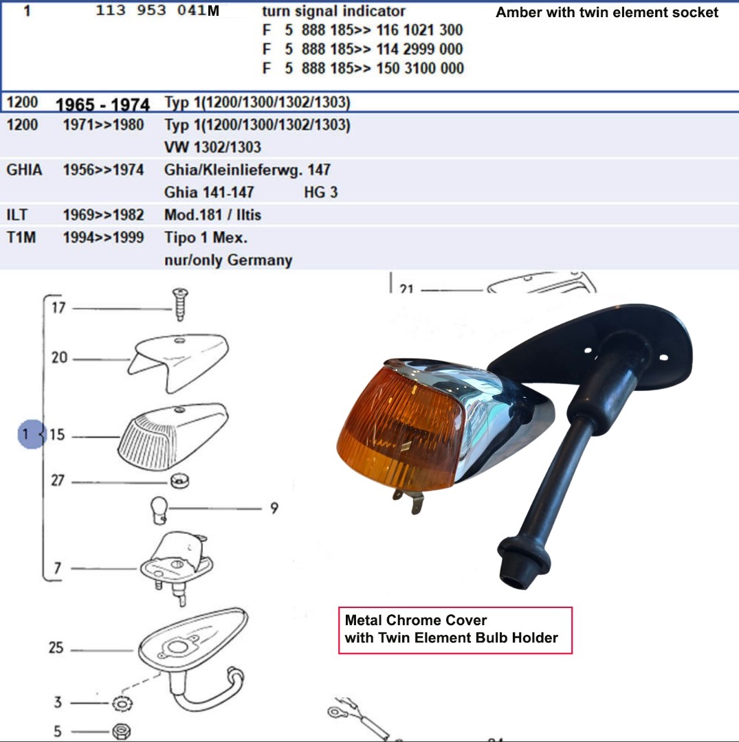 M140359311 - Turn Signal Lamp
