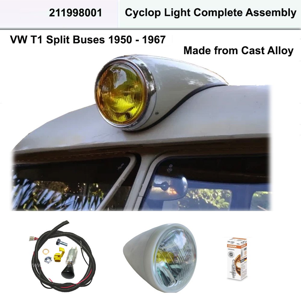 Lai Kam Wah Sdn. Bhd. Specialist in VW Aircooled Parts - 211998001 - Cyclop Light Complete Assembly